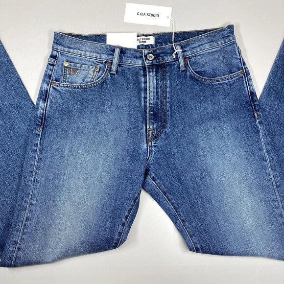 COF Studio M7 Organic Cotton Comfort-Stretch Jeans – Size 32 (NWT) - Picture 1 of 12